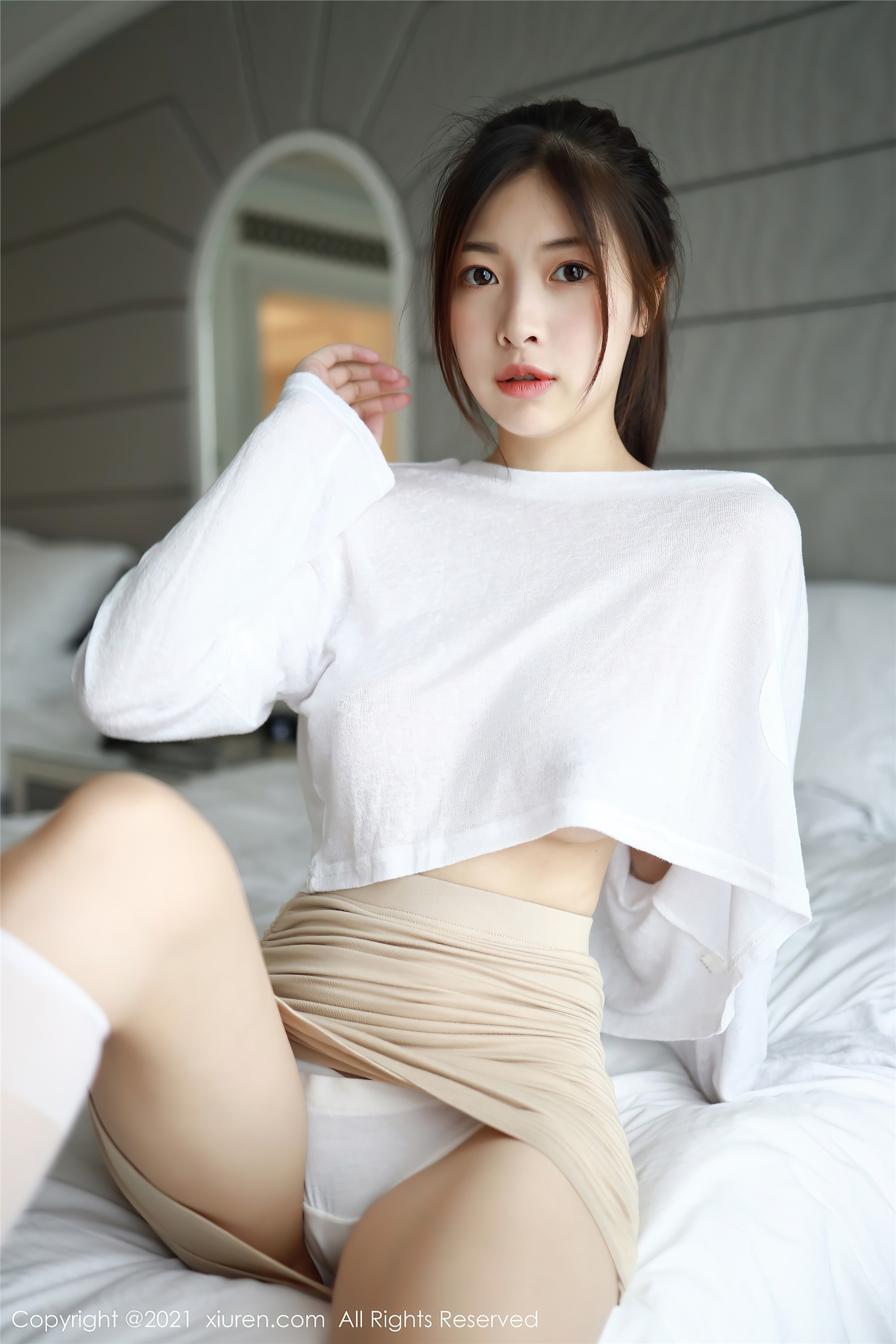 XIUREN秀人网 2021.08.12 No.3792 明日花桃桃